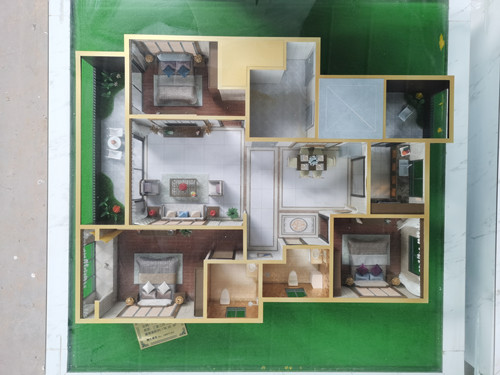 房地產(chǎn)戶型建筑沙盤模型