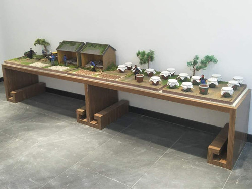 中牟制醬文化館場景模型